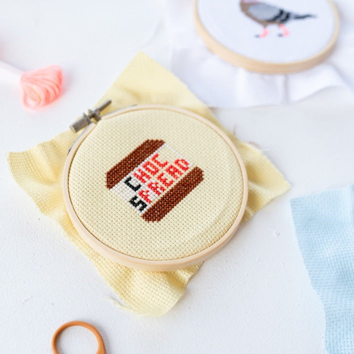 Choc Spread Mini Cross Stitch Kit