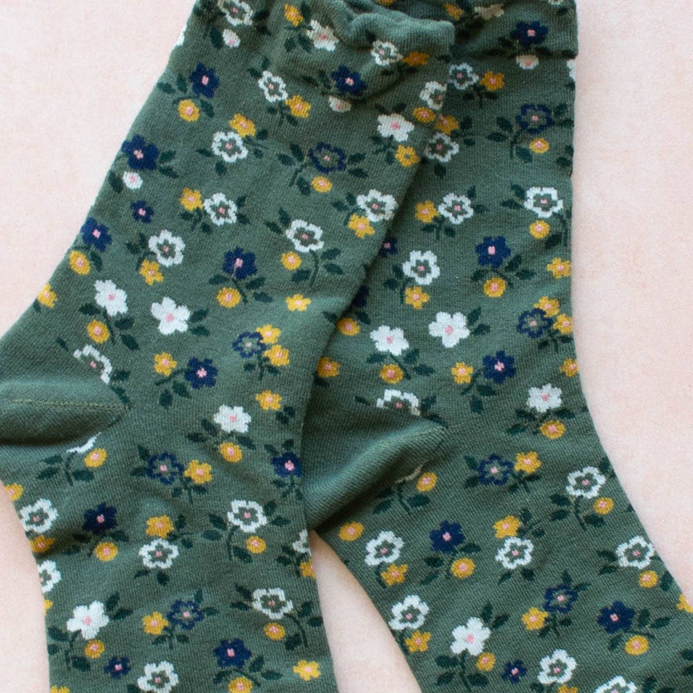 Garden Flower Socks