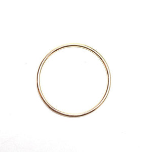Gold Filled Stackable Ring- Plain Gold