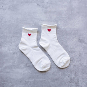 Women's Amelia Little Heart Shape Socks