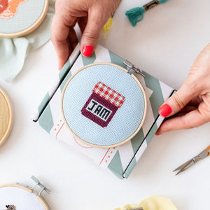 Jam Mini Cross Stitch Kit