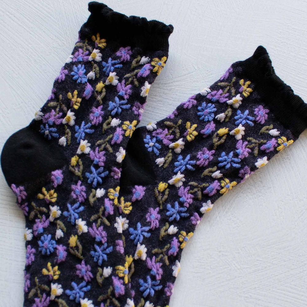 Love Floral Casual Socks