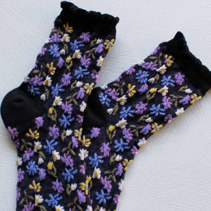 Love Floral Casual Socks