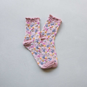 Love Floral Casual Socks