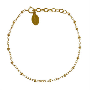 
            
                Load image into Gallery viewer, Jess Gold Filled Ball Chain Bracelet
            
        