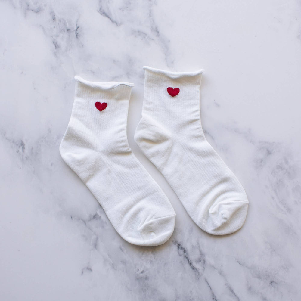 Women's Amelia Little Heart Shape Socks