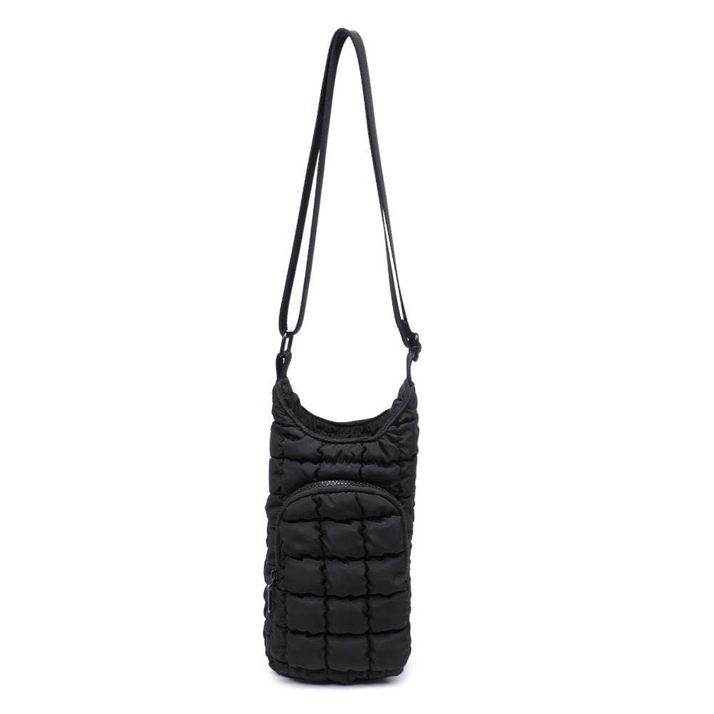 Let It Flow - Quilted Puffer Water Bottle Crossbody