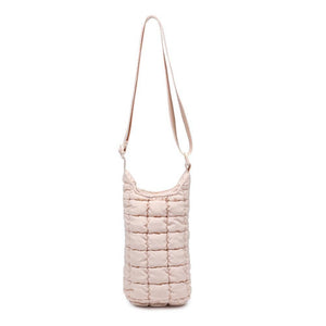 Let It Flow - Quilted Puffer Water Bottle Crossbody