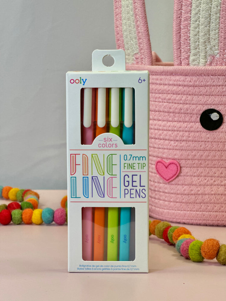 Fine Line Colored Gel Pens