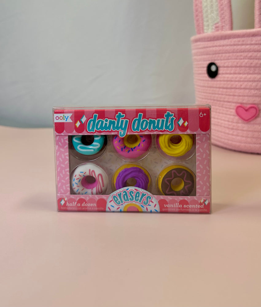 Dainty Donut Erasers