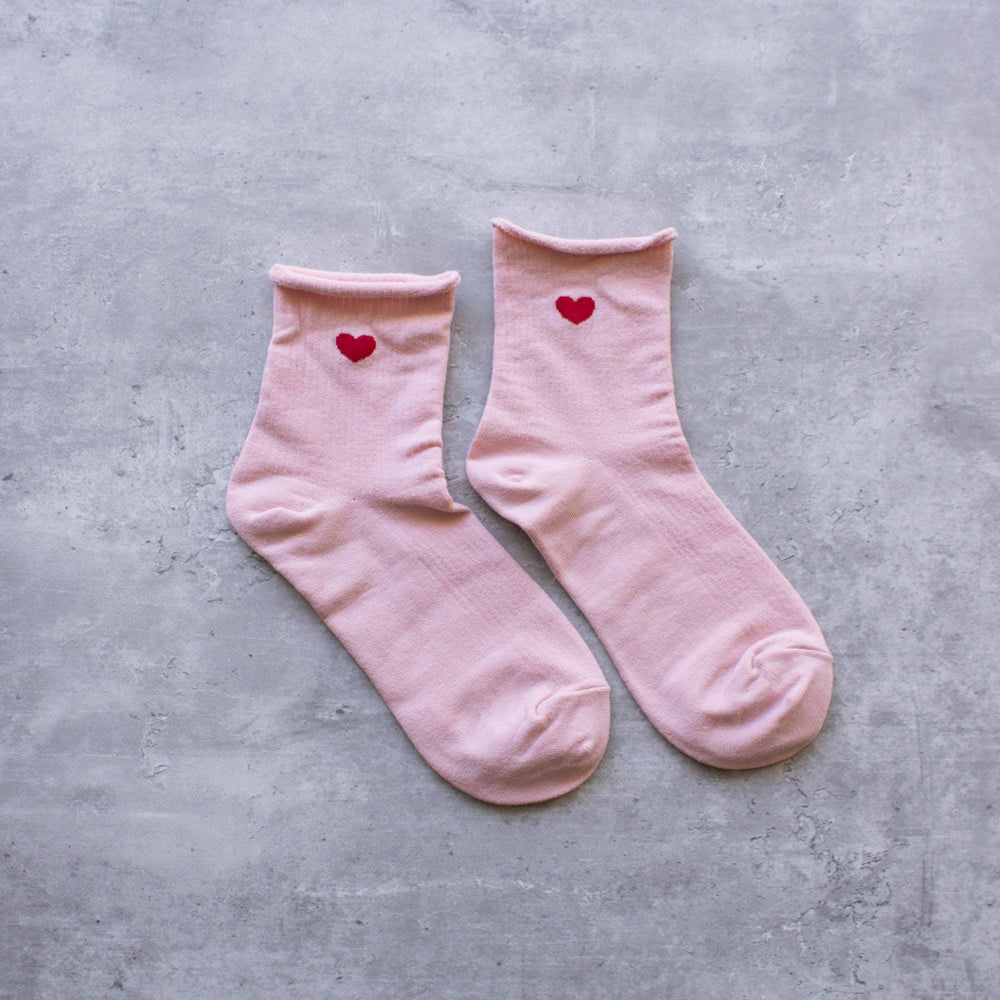 Women's Amelia Little Heart Shape Socks