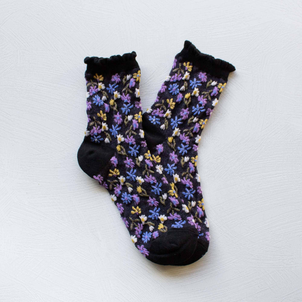 Love Floral Casual Socks