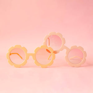 Adult Flower Sunglasses | Pink