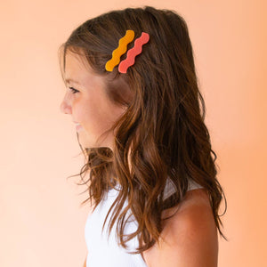 Wavy Hair Clips | Guava