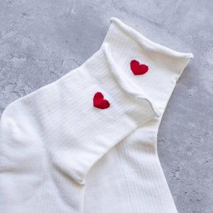 Women's Amelia Little Heart Shape Socks