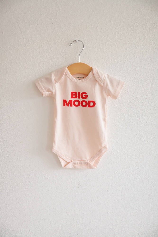 Baby onesie, Big Mood, baby boy clothes, baby girl, baby