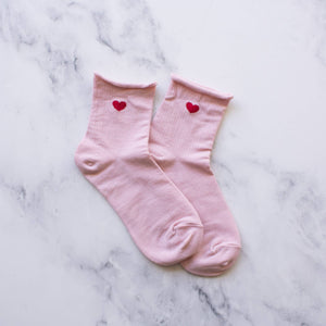 Women's Amelia Little Heart Shape Socks