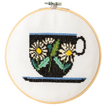 Teacup Cross Stitch Kit