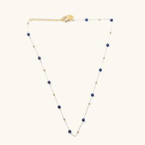 
            
                Load image into Gallery viewer, Camille Sapphire Necklace
            
        