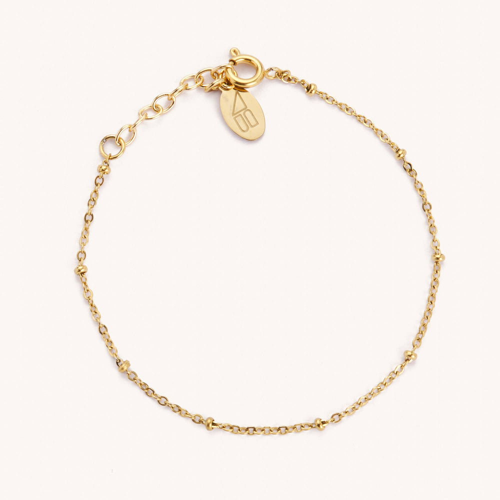 
            
                Load image into Gallery viewer, Jess Gold Filled Ball Chain Bracelet
            
        