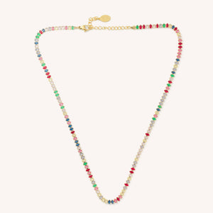 
            
                Load image into Gallery viewer, Rainbow Gem Necklace
            
        